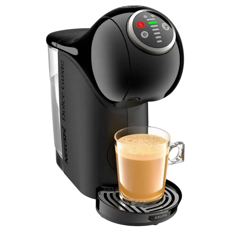 Капсульная кофеварка krups genio s plus + капсулы nescafe dolce gusto, 1500вт, черный 5