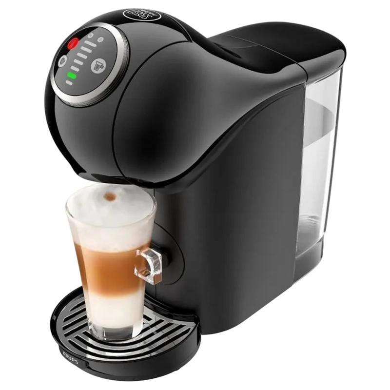Капсульная кофеварка krups genio s plus + капсулы nescafe dolce gusto, 1500вт, черный 7