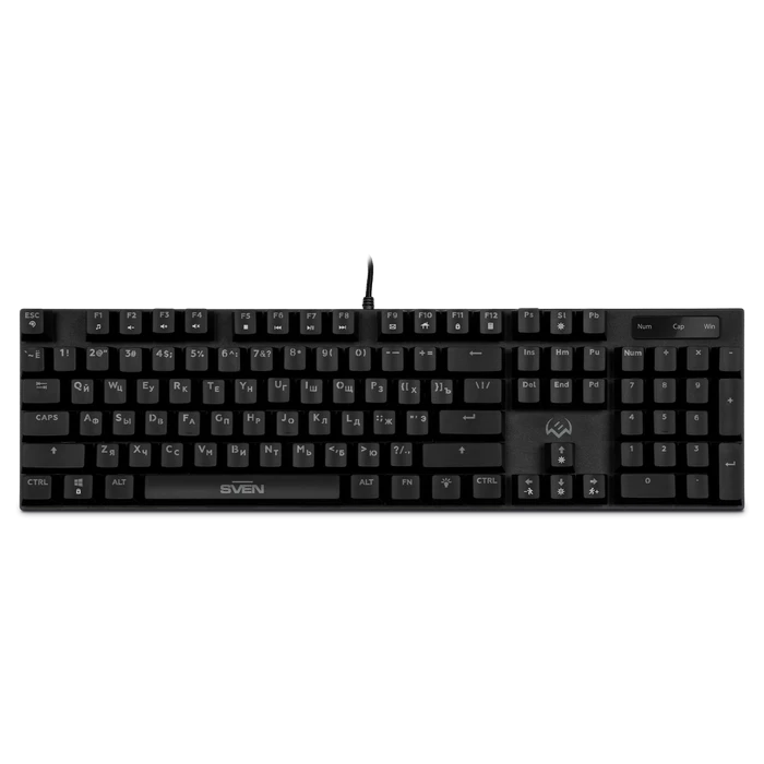 Tastatură sven kb-g8900, cu fir, negru 3