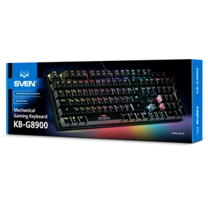 Tastatură sven kb-g8900, cu fir, negru Thumbnail 4