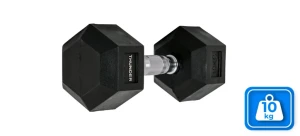 Gantere hexagonal dumbbells thunder 10kg