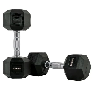 Gantere hexagonal dumbbells thunder 10kg