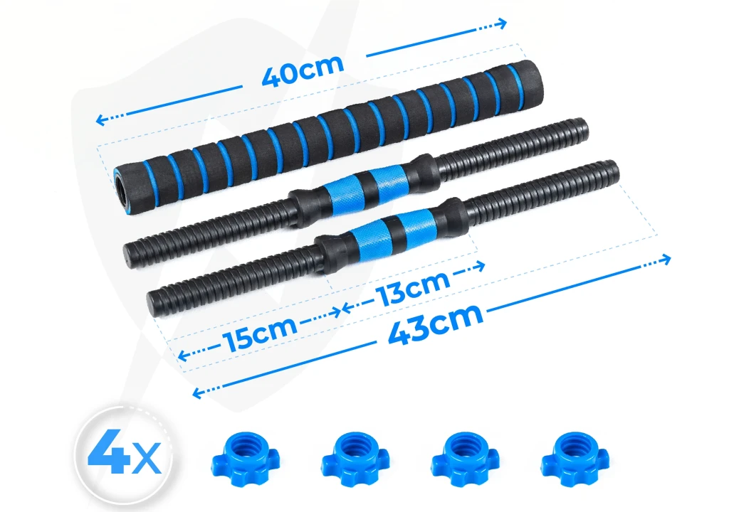 Gantere bitum reglabile thunder gym-02, 2x10 kg gym-02 8