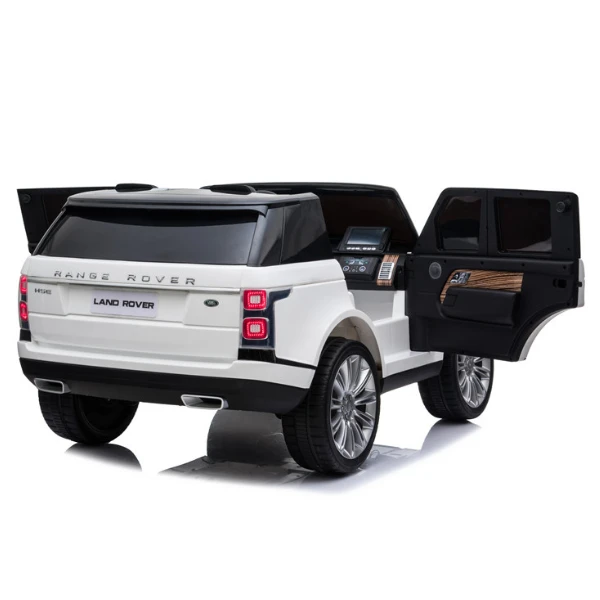 Mașinuță land rover range rover, baterie 24v7ah, 2 motoare de 240w, roți eva, scaune din piele, imitație de mașina sport, mp4 4