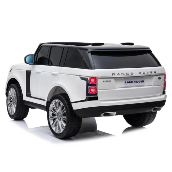 Mașinuță land rover range rover, baterie 24v7ah, 2 motoare de 240w, roți eva, scaune din piele, imitație de mașina sport, mp4 12