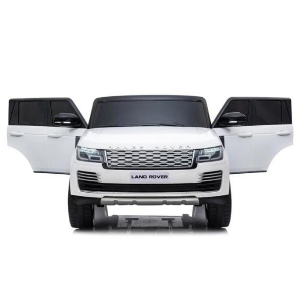 Mașinuță land rover range rover, baterie 24v7ah, 2 motoare de 240w, roți eva, scaune din piele, imitație de mașina sport, mp4 8
