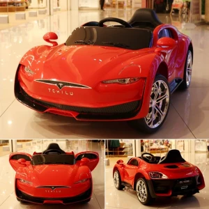 Mașinuță, baterie 6v7ah, 2 motoare de 25w, roți eva, scaun din piele Thumbnail 3