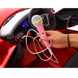 Mașinuță, baterie 6v7ah, 2 motoare de 25w, roți eva, scaun din piele Thumbnail 11