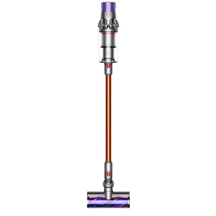 Вертикальный пылесос dyson v10 cyclone submarine, серый | оранжевый 2