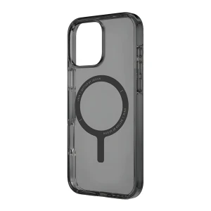 Uniq case for iphone 16 pro hybrid clario (eco) with magclick charging, smoke Thumbnail 3