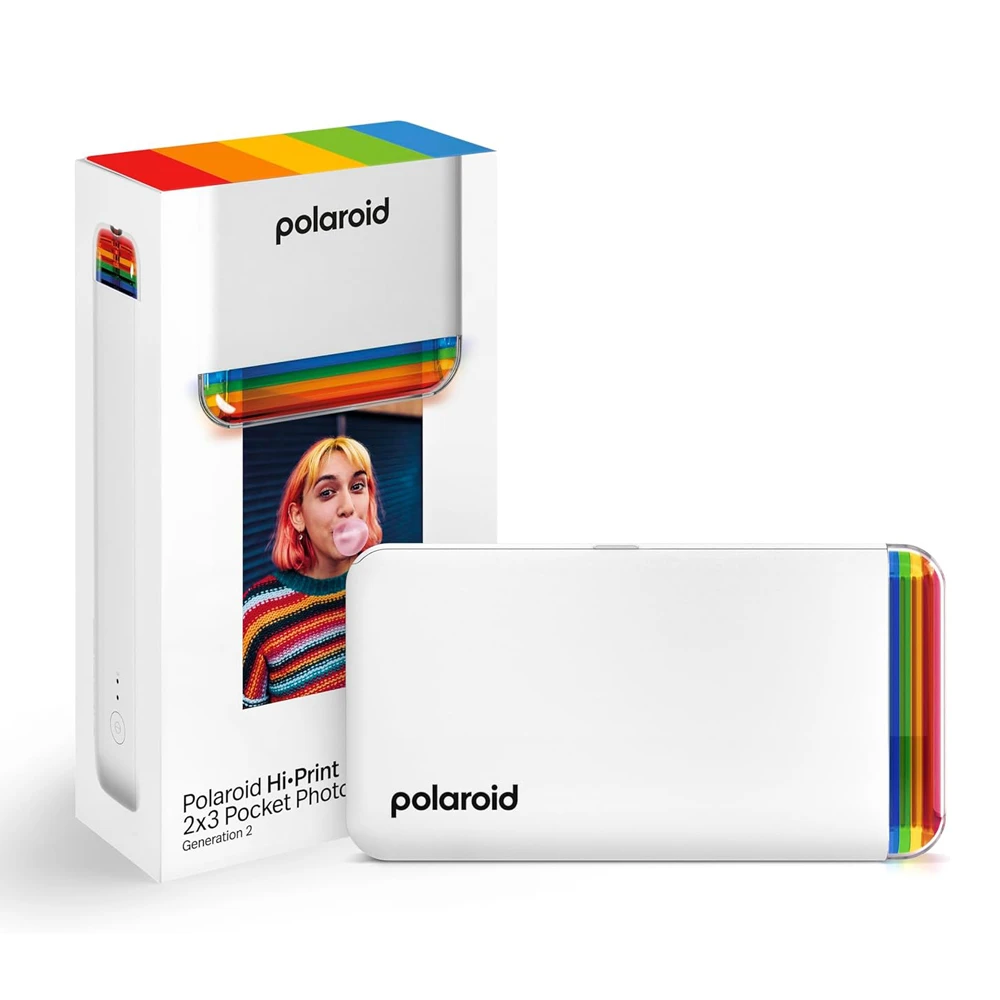 Фотопринтер polaroid hi-print 2x3 gen 2, белый 4