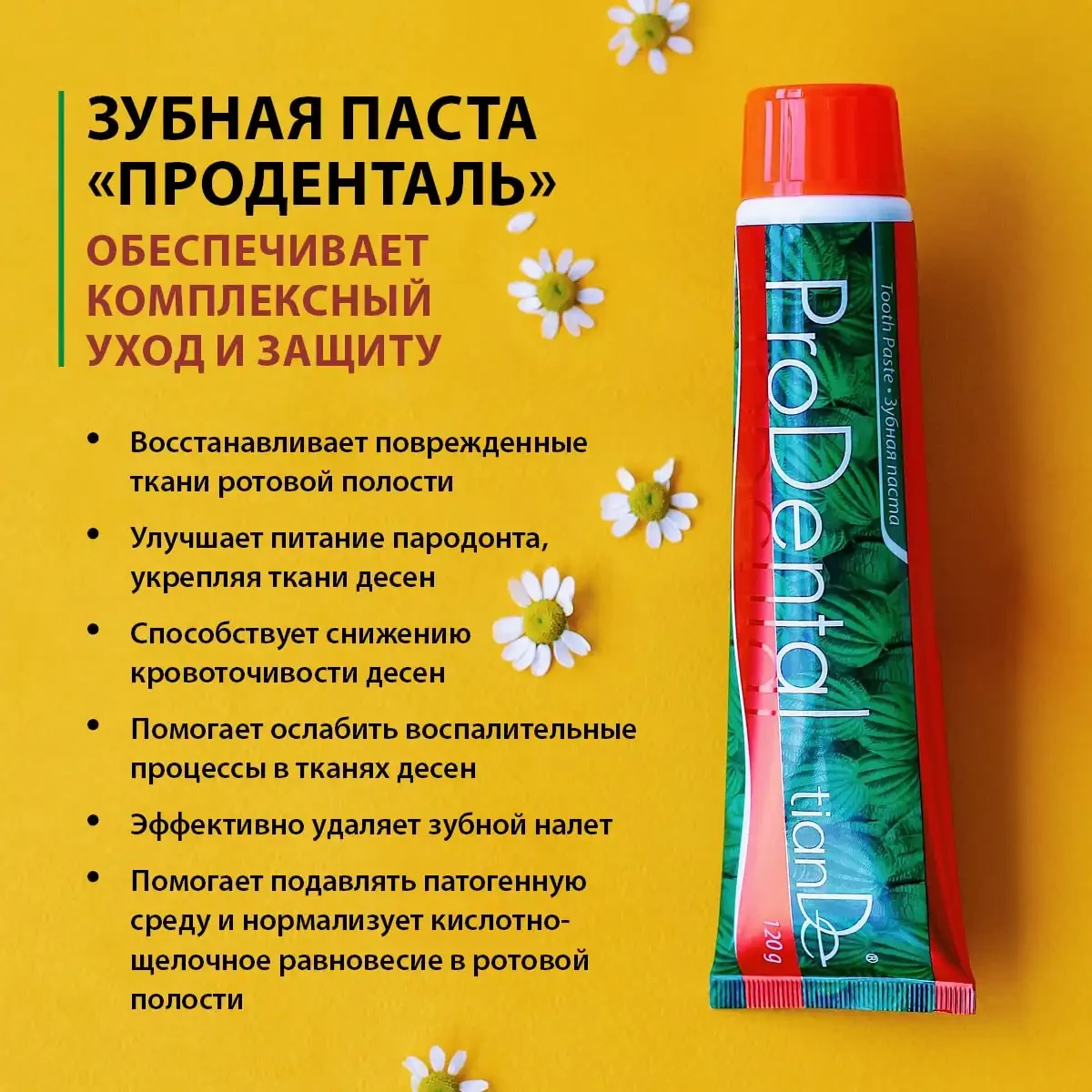 Pastă de dinți „prodental”, 120 g 3