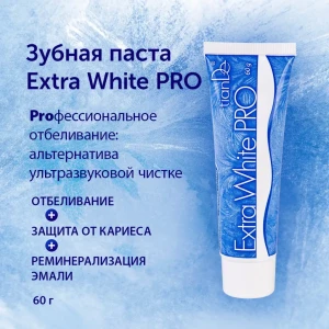 Pastă de dinți „extra white pro”, 60 g Thumbnail 2
