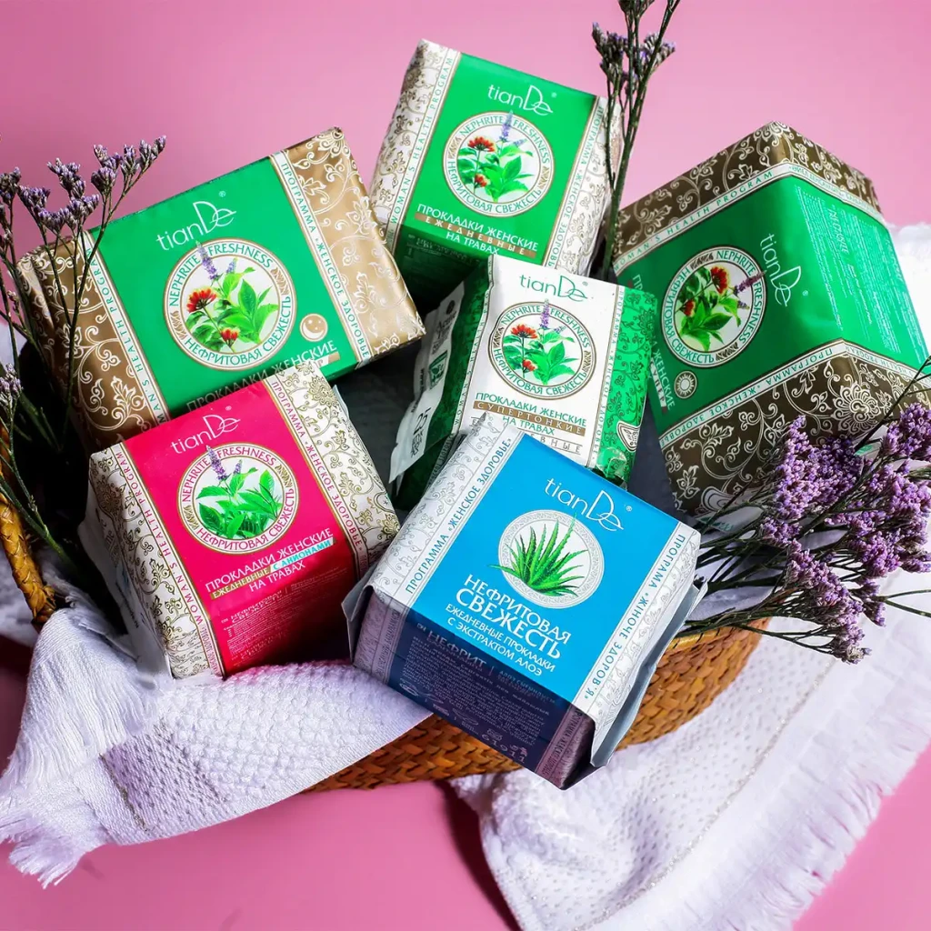 Absorbante zilnice cu extract de aloe „prospețime de nefrite”, 20 buc. 8