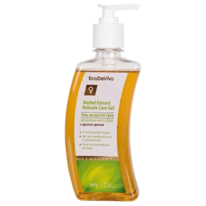 Gel pentru îngrijire delicată pe bază de infuzie de plante