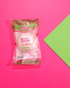 Burete natural „konjac”, 1 buc. Thumbnail 2