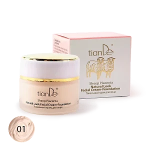 Cremă fond de ten pentru față, nuanța 01, 50 g