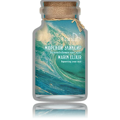 Mască-cremă regenerantă „elixir marin” 2
