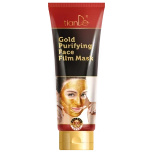 Mască film de curățare pentru față „aur”, 130 ml
