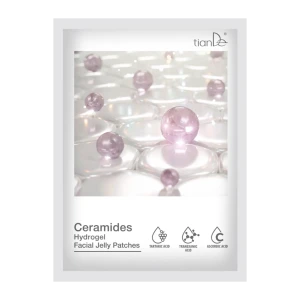 Patch-uri hidrogel-jelly pentru față cu ceramide, 4 buc. x 3 g