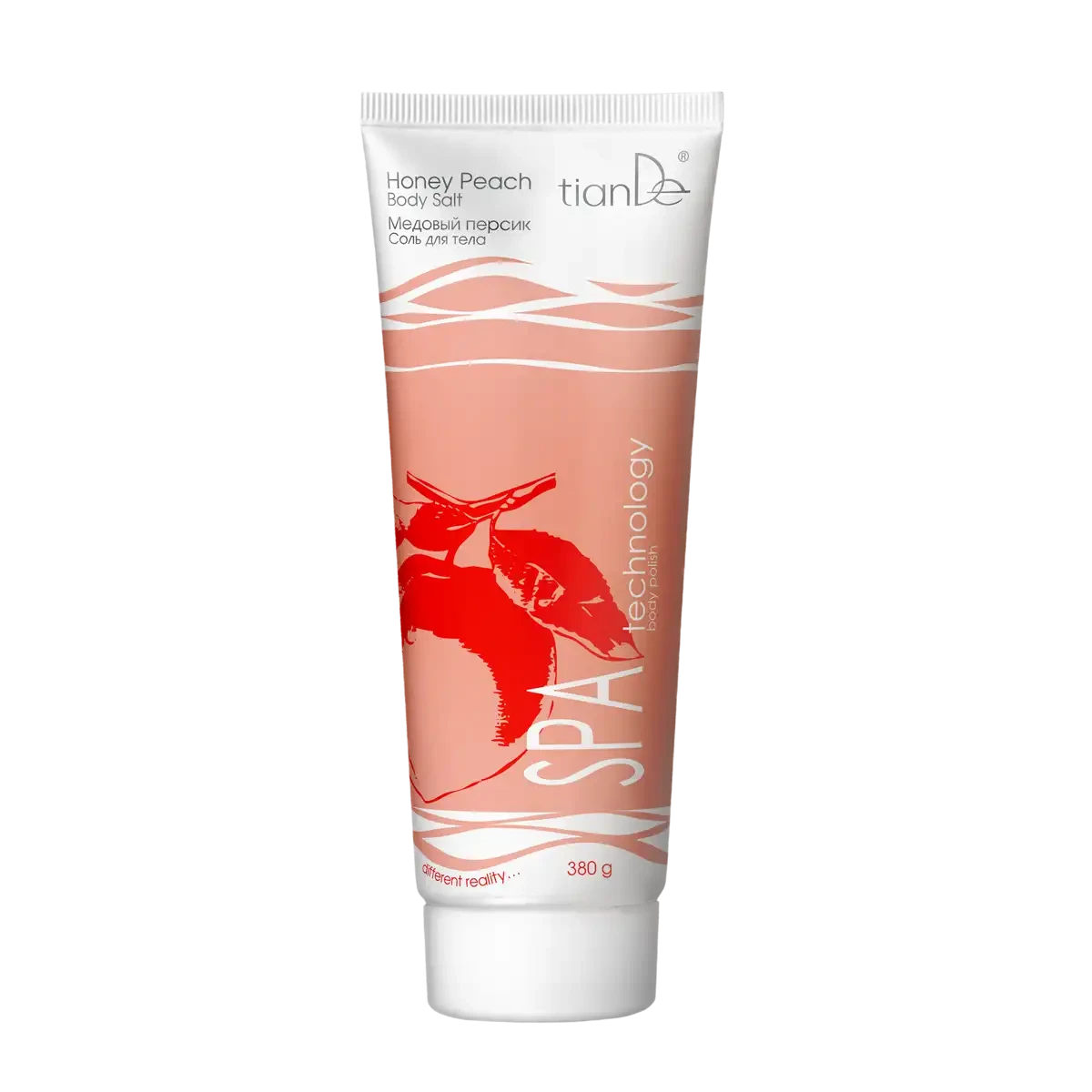 Sare de corp „piersică dulce”, 380 g 2