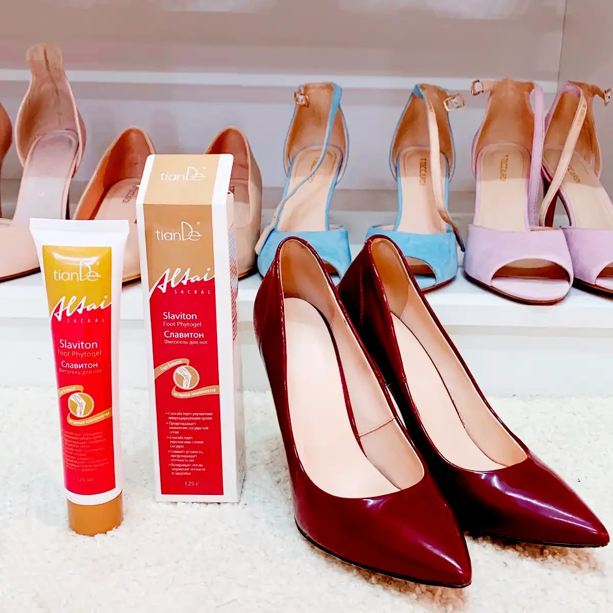 Фитогель для ног «славитон», 125 г 8