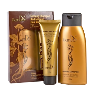 Set pentru îngrijirea părului „șampon cu extract + mască pentru păr cu extract de ginseng”, 220 g + 100 g Thumbnail 2
