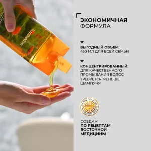 Питательный шампунь с корнем женьшеня, 450 мл Thumbnail 3