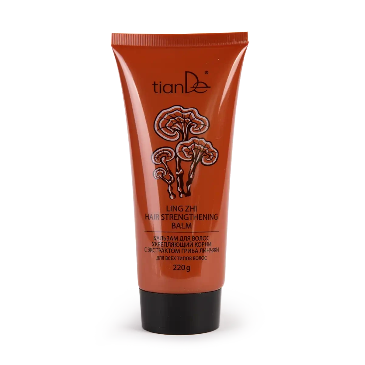 Бальзам для волос укрепляющий корни с экстрактом гриба линчжи, 220 г 2