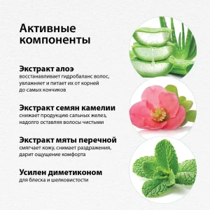 Шампунь с экстрактом алоэ, 200 г Thumbnail 2