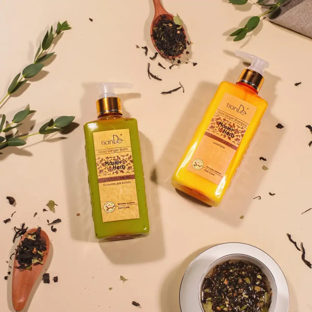 Balsam pentru păr „ghimbir de aur”, 300 ml 9