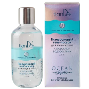 Гиалуроновый гель-лосьон для лица и тела с морскими водорослями, 220 мл Thumbnail 2