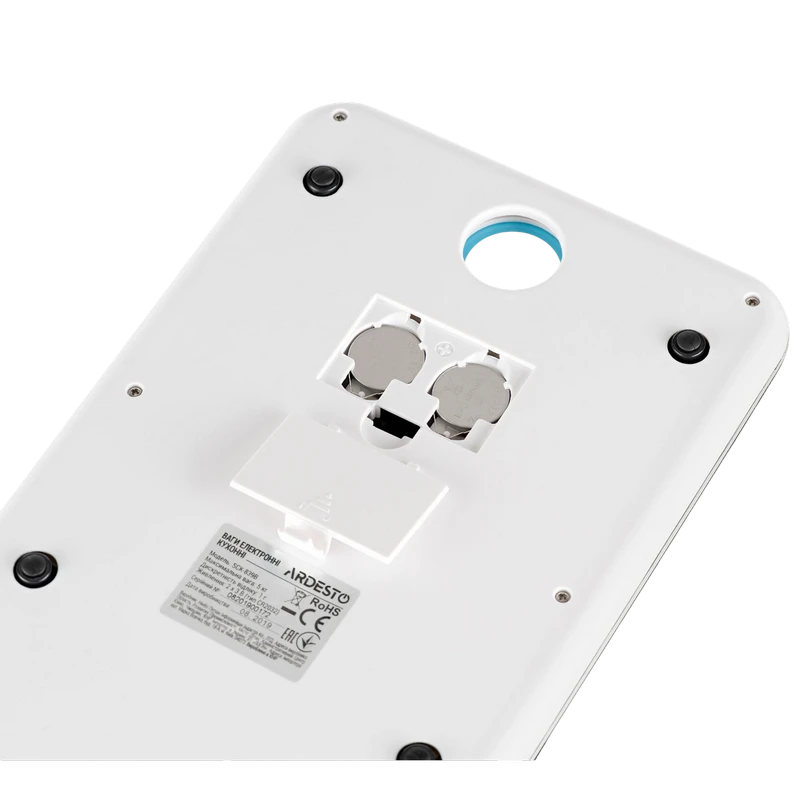 Электронные кухонные весы  ardesto sck-839b, чёрный 4