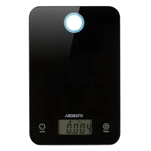 Cântar electronic de bucătărie ardesto sck-839b, negru