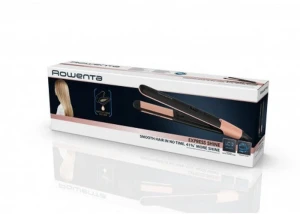 Выпрямитель для волос rowenta express shine papaya sf4620f0, чёрный Thumbnail 12