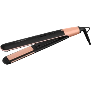 Выпрямитель для волос rowenta express shine papaya sf4620f0, чёрный