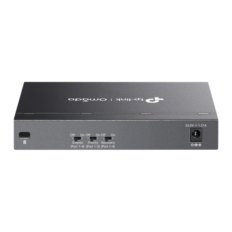 Switch de rețea tp-link ds106p, 4x ieee 802.3af/at poe+ 3