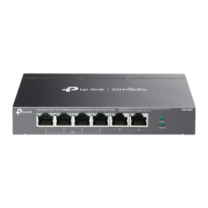Switch de rețea tp-link ds106p, 4x ieee 802.3af/at poe+