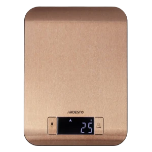 Cântar electronic de bucătărie ardesto sck-898r, bronz