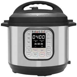 Aparat de gătit multifuncțional sub presiune instant pot duo 8, argintiu