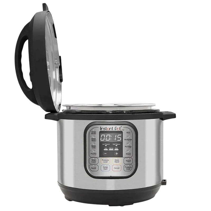 Aparat de gătit multifuncțional sub presiune instant pot duo 6, argintiu 3
