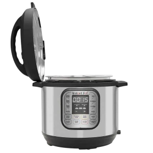 Мультиварка-скороварка instant pot duo 6, серебристый