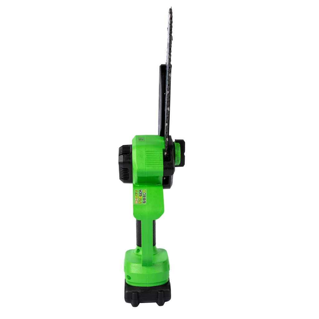 Аккумуляторная пила с двумя цепями и двумя шинами micul fermier 20v 6