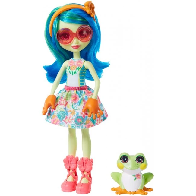 Papusa enchantimals "broscuta tamika &amp; burst" 2