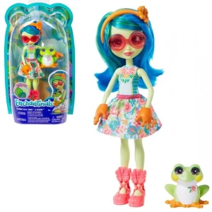 Papusa enchantimals "broscuta tamika &amp; burst"
