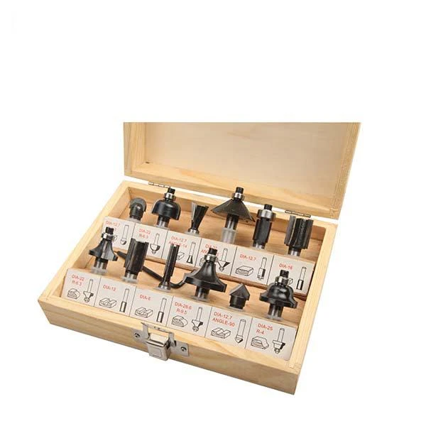 Set de 12 varfuri de freza wokin 2