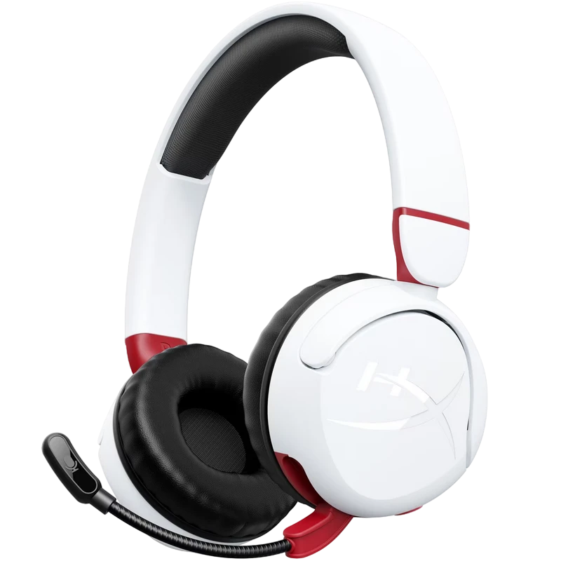 Căști gaming hyperx cloud mini, fără fir, alb 4