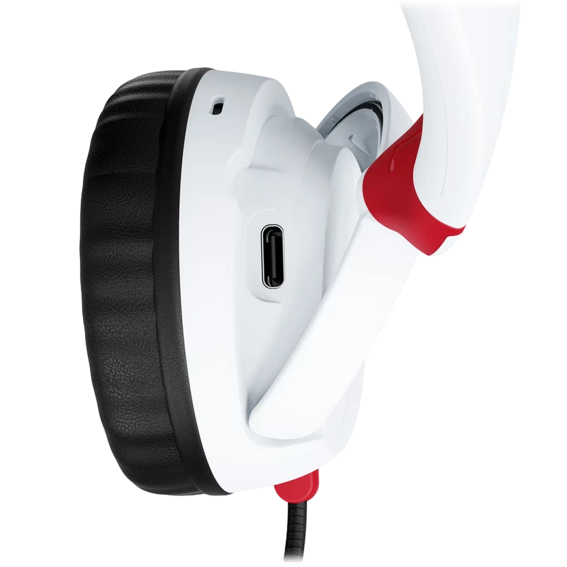 Căști gaming hyperx cloud mini, fără fir, alb 2