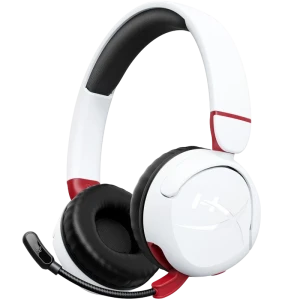 Căști gaming hyperx cloud mini, fără fir, alb Thumbnail 4