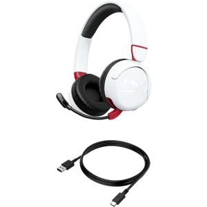 Căști gaming hyperx cloud mini, fără fir, alb Thumbnail 5